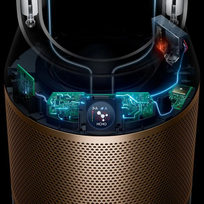 Прочистувач на воздух Dyson Purifier Humidify Cool Formaldehyde, HEPA H13, смарт поврзување, бел