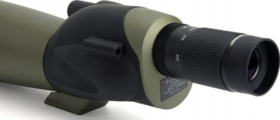 Teleskop vëzhgimi Celestron Ultima 80, 20–60x80, trup i drejtë, jeshil me të zi