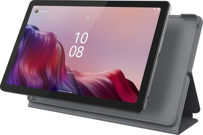Këllëf tableti Lenovo Tab M9 Folio Cover, me mbrojtje ekrani, gri