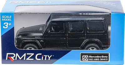 Lodër makinë RMZ City Mercedes Benz G63 AMG, shkalla 1:32, metal, e zezë