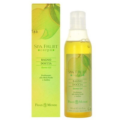 Gel dushi Frais Monde - Mollë e gjelbër dhe Qelibar, 200 ml