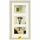 Kornizë shumëfoto Walther Design HO352W, 15 x 20 cm, krem