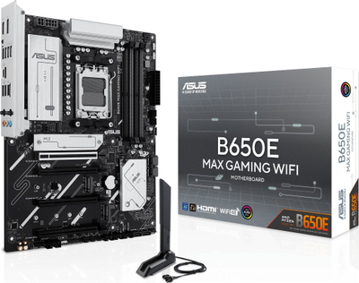 Pлоча ASUS B650E Max Gaming WiFi, AM5, DDR5, ATX