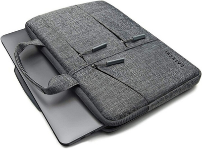 Çantë Satechi për laptop 15", e hirtë