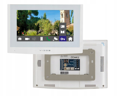 Panel dere Vidos 2IP S201-4, Full HD, lexues RFID, IP54, gri
