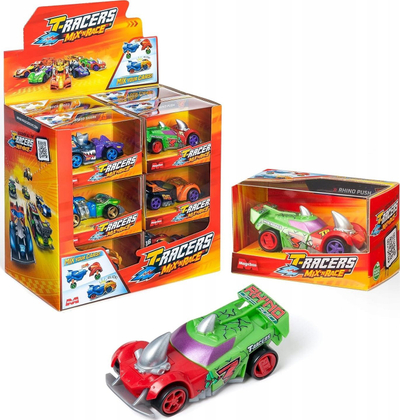 Set makina lodër T Racers Mix n Race Pack 1, koleksion, shumëngjyrëshe