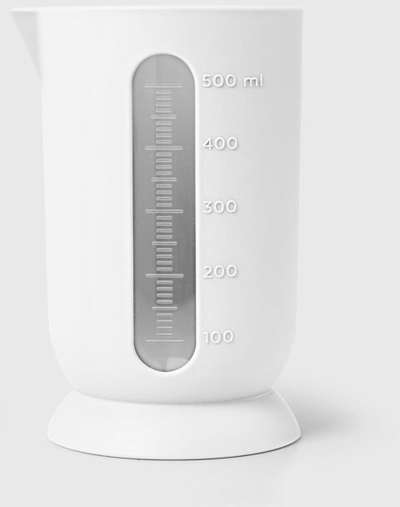 Мерна чаша бела полипропилен, 0.5L, со градации
