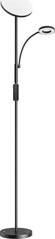 Lampë dyshemeje BlitzWolf Dual, 36W, me telekomandë, e zezë