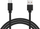 Kabllo USB 2.0 Type C, 1m, Quick Charge, e zezë
