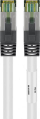 Kabllo rrjeti Wentronic Goobay, RJ45 në RJ45, 10m, CAT 8.1, e bardhë