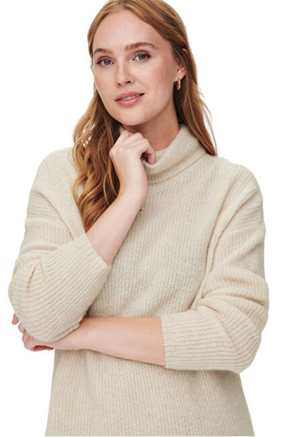 Fustan Jacqueline de Yong JDYINGEBORG Regular Fit, bezhë