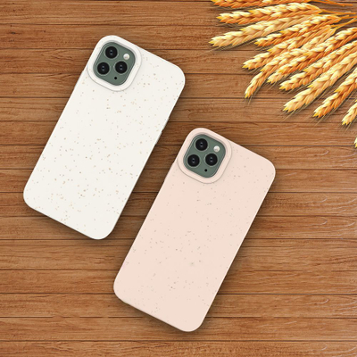 Kapak silikoni Eco Case për iPhone 11 Pro Max, i biodegradueshëm, ultra i hollë, rozë