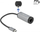 Adapter rrjeti DeLOCK 64116, USB Type C në Gigabit LAN, PD 60W, gri