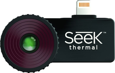 Термална камера Seek Compact PRO, 320 x 240, 9 Hz, за ајфон, црна