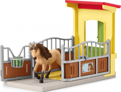 Set lodrash Schleich Farm World, bokës kali me poní islandez, shumëngjyrësh