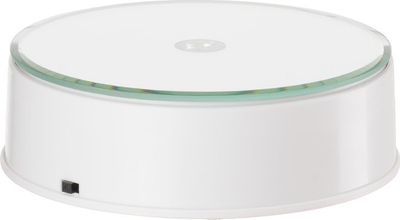 Tavolinë rrotulluese Freepower MI LED, 14x4.5cm, USB, e bardhë