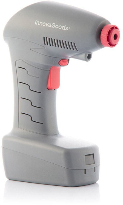 Компресор за воздух InnovaGoods Airpro Plus, 12V, за гуми и топки, црн