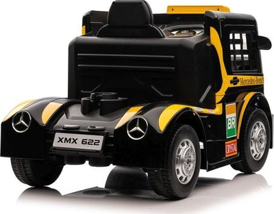 Makina elektrike për kalamaj Lean Cars Mercedes XMX622, me bateri, me ekran LCD, e verdhë
