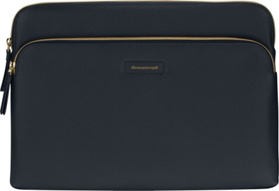 Këllëf laptopi Dbramante1928 Paris+, 14", lëkurë, blu Pacific
