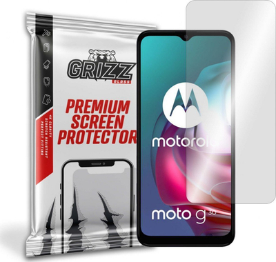 Xham mbrojtës hibrid GrizzGlass për Motorola Moto G30, shumë i kthjelltë, i qëndrueshëm ndaj gërvishtjeve, transparent