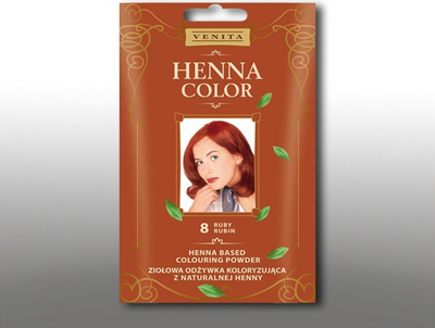 Ngjyrë Venita Herbal Henna, Ruby, 30 g