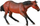 Figurë lodër Collecta Quarter Mare Horse, kafshë fermë, dekorative, kafe