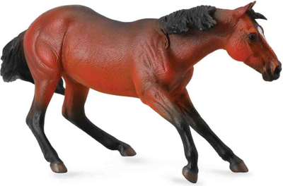 Figurë lodër Collecta Quarter Mare Horse, kafshë fermë, dekorative, kafe