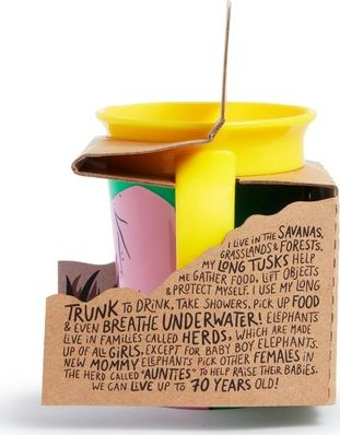 Gotë trajnimi Munchkin Miracle 360 WildLove, 177ml, pa BPA, elefant shumëngjyrësh