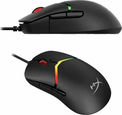 Gejминг глушец HyperX Pulsefire Saga, 26000 DPI, 8K polling, црн