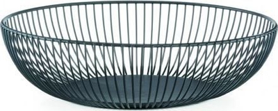 Shportë frutash Zeller, metal, 28 x 7.5 cm, e zezë