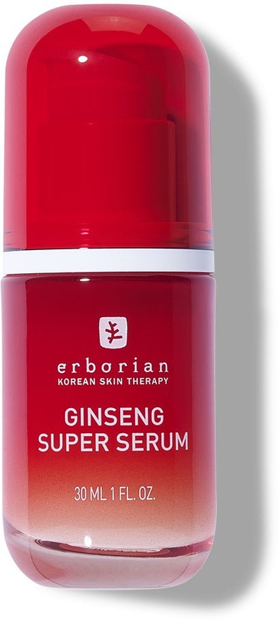 Serum fytyre Erborian Ginseng Super Serum, 30ml, për hidratim edhe për me i dhonë jetë lëkurës