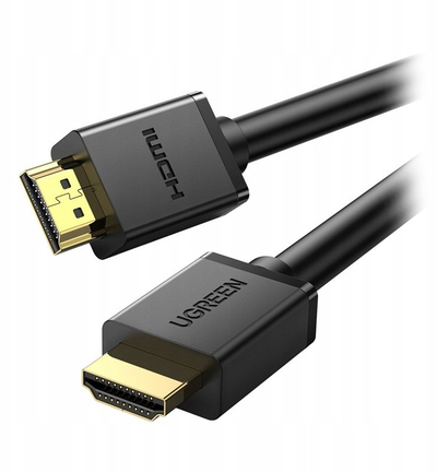 Kabllo HDMI Ugreen, 1.4, Full Copper 19+1, e zezë