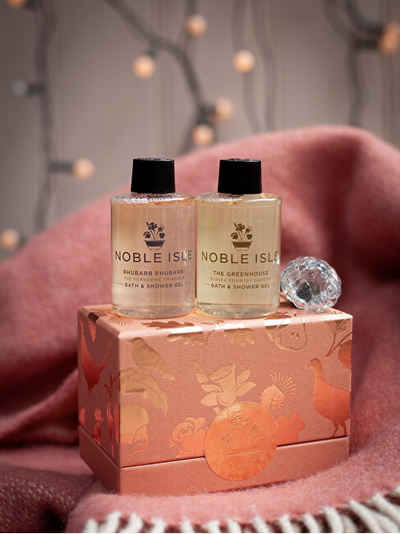 Set Noble Isle, xhel dushi 2 x 75 ml