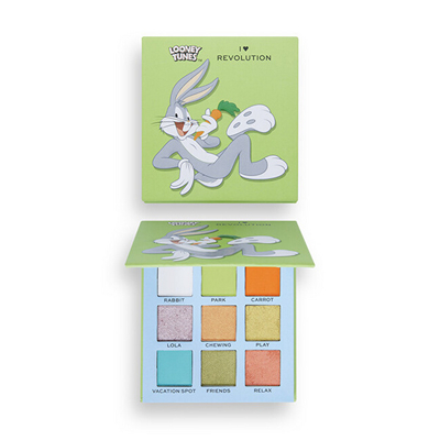 Paletë hijesh për sy I Heart Revolution Looney Tunes X Bugs, 9 g