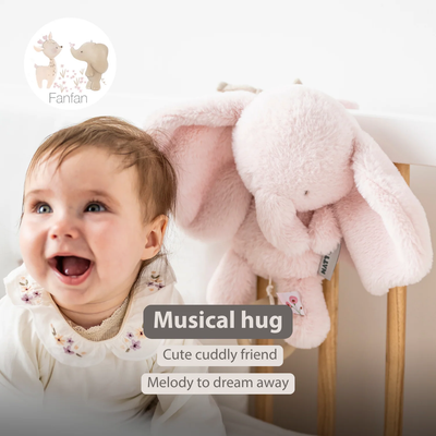 Loder me melodi Elephant Pink 25 cm