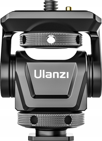 Mbajtëse për monitor Ulanzi, 1/4", e zezë
