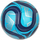 Top futbolli Adidas Glider, madhësia 5, blu