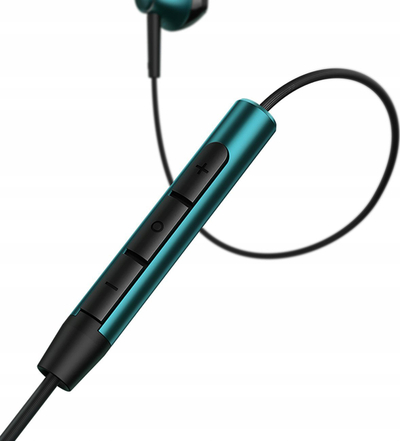 Kufje në vesh Baseus Encok H06, me mikrofon, kabllo 1.2m 3.5mm, jeshile