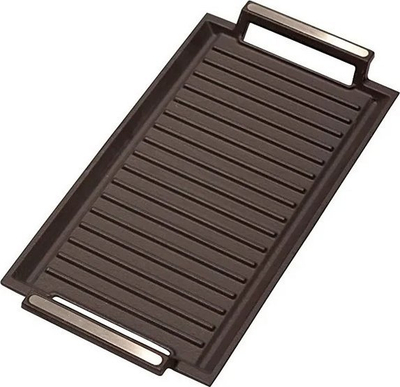 Tigan grili Cata Induction Barbecue, 22.8 x 43.2 x 3.8 cm, për induksion, i zi