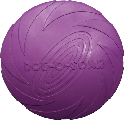 Frisbi për qen PET-NOVA Rubber Disc RUB-DISC-VIOLET, 22 cm, aromë vanilje, vjollcë