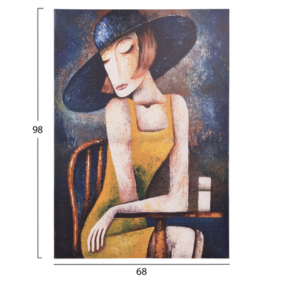 Pikturë murale Gobi HM4771, kanavacë e printuar, 68x98cm, shumëngjyrëshe