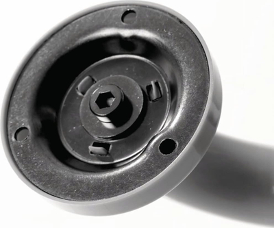 Dorezë sigurie muri RIDDER Wall Bracket, 45 cm, alumin, e zezë