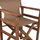 Karrige regjisori Limnos Walnut HM10368.04, dru ahu masiv, e palosshme, ngjyrë mocha