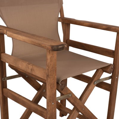 Karrige regjisori Limnos Walnut HM10368.04, dru ahu masiv, e palosshme, ngjyrë mocha