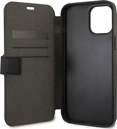 Mbrojtëse celulari U.S. Polo Assn Embroidery për iPhone 12/12 Pro, e zezë