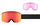 Очила за снег Giro Axis, стакла VIVID Ember и VIVID Infrared, црни