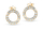 Vathë për femra Cutie Jewellery Z3060-30-10-X-1, të artë