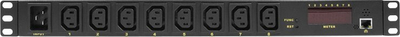 Panel energjie LogiLink PDU8P01, 8 dalje rryme, 1U, i zi