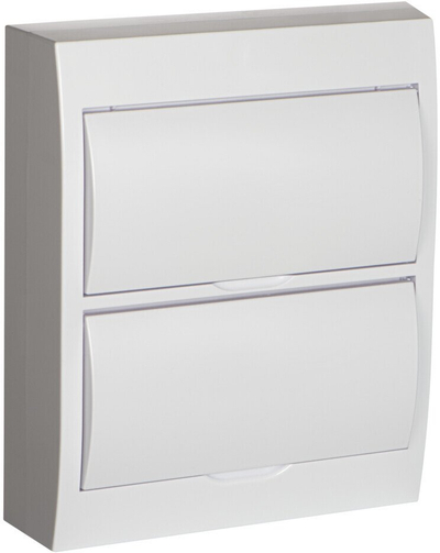 Panel elektrik Kanlux 2x12P, 2x12 module, 63A, i bardhë