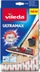 Refill mop Vileda Ultramax 2 në 1, mikrofiber, për shumë lloje dysmesh, i bardhë me të kuqe